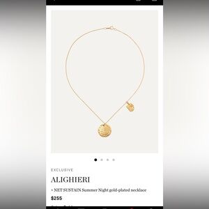 ALIGHIERI + Net Sustain Summer Night Gold Plated Necklace ($255 On Net A Porter)